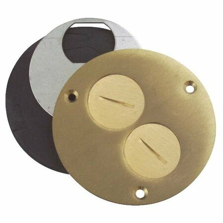ABB Brass Outlet Cover 1283C